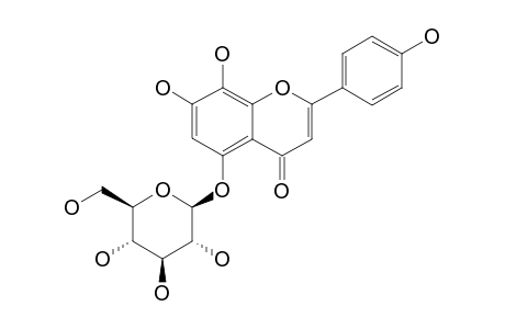 ISOSCUTELLAREIN_5-O-BETA-D-GLUCOPYRANOSIDE