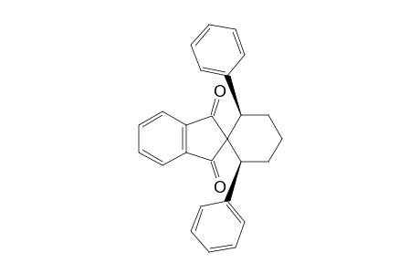 (2S,6R)-2,6-Diphenylspiro[cyclohexane-1,2'-[2H]indene]-1',3'-dione