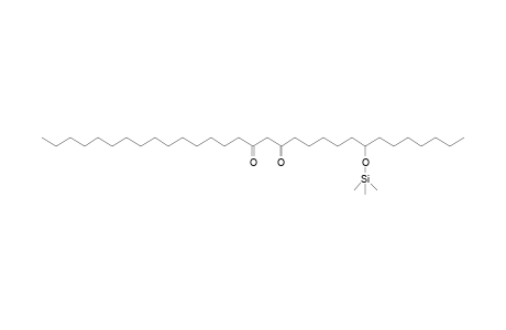 8-((trimethylsilyl)oxy)hentriacontane-14,16-dione