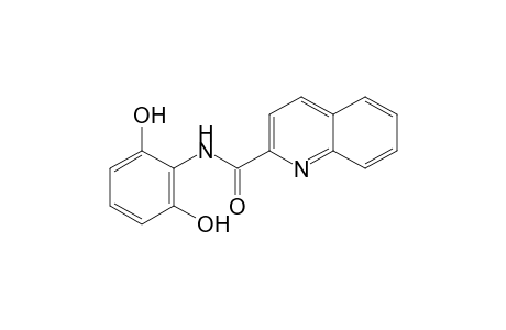 2-Quinolinecarboxamide, N-(2,6-dihydroxyphenyl)-