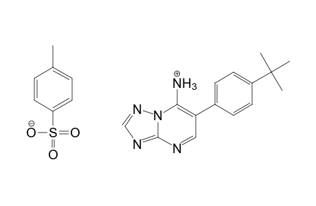 [1,2,4]Triazolo[1,5-a]pyrimidin-7-aminium, 6-[4-(1,1-dimethylethyl)phenyl]-, salt with 4-methyl-benzenesulfonic acid, (1:1)