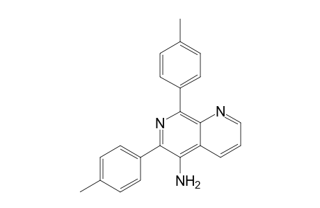 6,8-bis(p-tolyl)-1,7-naphthyridin-5-amine
