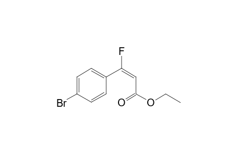 (E)-3-(4-bromophenyl)-3-fluoro-2-propenoic acid ethyl ester