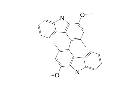 4,4'-BIS-(1-METHOXY-3-METHYL-9H-CARBAZOLE)