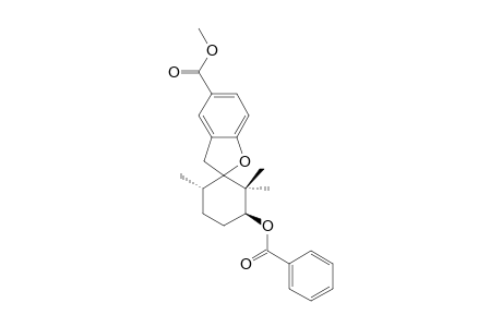 METHYL-3'-BENZOYLOXY-2',2',6'-TRIMETHYL-3H-SPIRO-[1-BENZOFURAN-2,1'-CYCLOHEXANE]-5-CARBOXYLATE