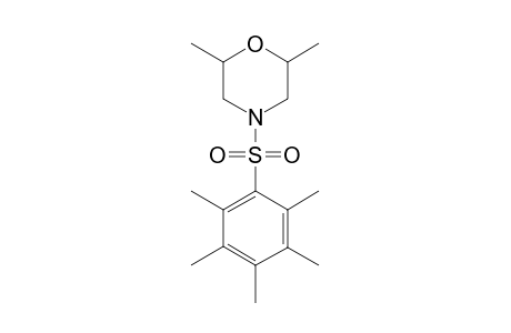 2,6-dimethyl-4-[(pentamethylphenyl)sulfonyl]morpholine