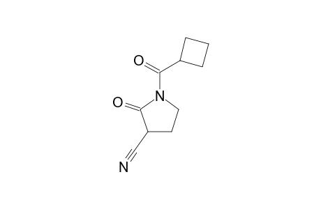 1-CYCLOBUTANECARBONYL-2-OXO-3-PYRROLIDINE-CARBONITRILE