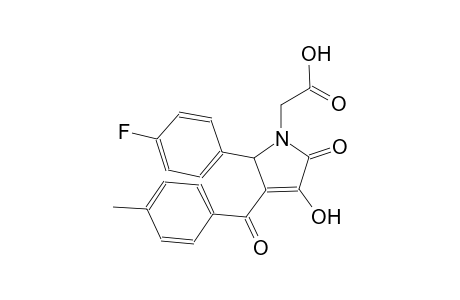 [2-(4-fluorophenyl)-4-hydroxy-3-(4-methylbenzoyl)-5-oxo-2,5-dihydro-1H-pyrrol-1-yl]acetic acid