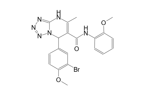 7-(3-bromo-4-methoxyphenyl)-N-(2-methoxyphenyl)-5-methyl-4,7-dihydrotetraazolo[1,5-a]pyrimidine-6-carboxamide