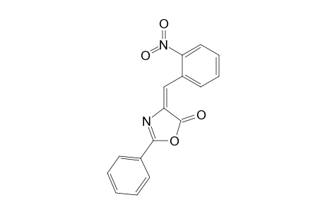 (4E)-4-(2-nitrobenzylidene)-2-phenyl-2-oxazolin-5-one
