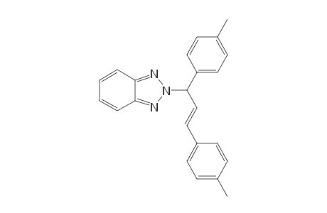 (E)-2-(1,3-Di-p-tolylallyl)-2H-benzo[d][1,2,3]triazole
