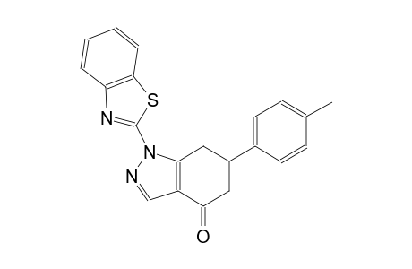 1-(1,3-benzothiazol-2-yl)-6-(4-methylphenyl)-1,5,6,7-tetrahydro-4H-indazol-4-one