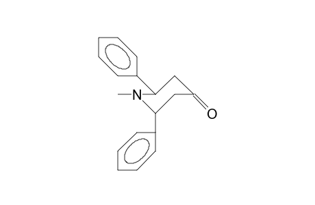 1-Methyl-2,6-dipenyl-piperidone-4