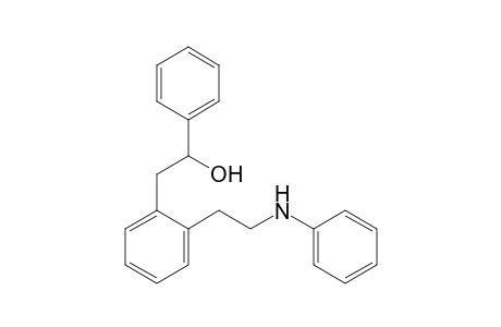 2-[2-(2-Anilinoethyl)phenyl]-1-phenylethanol