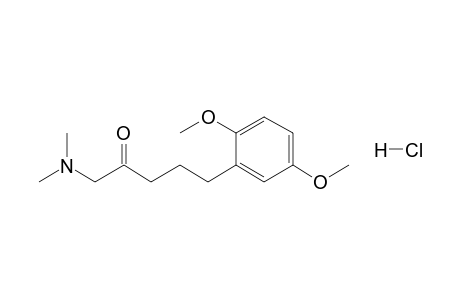 1-(Dimethylamino)-5-(2',5'-dimethoxyphenyl)pentan-2-one - hydrochloride