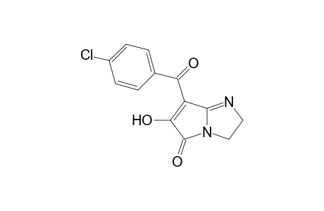 7-(4-Chlorophenoyl)-2,3-dihydro-6-hydroxy-5H-pyrrolo[1,2-a]imidazol-5-one