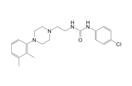 urea, N-(4-chlorophenyl)-N'-[2-[4-(2,3-dimethylphenyl)-1-piperazinyl]ethyl]-
