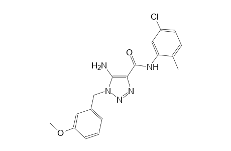 1H-1,2,3-triazole-4-carboxamide, 5-amino-N-(5-chloro-2-methylphenyl)-1-[(3-methoxyphenyl)methyl]-
