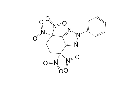 4,4,7,7-Tetranitro-2-phenyl-4,5,6,7-tetrahydro-2H-1,2,3-benzotriazole