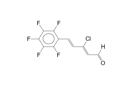3-CHLORO-5-PENTAFLUOROPHENYLPENTADIEN-2,4-AL