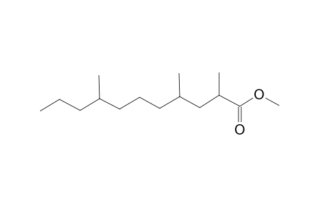 Undecanoic acid, 2,4,8-trimethyl-, methyl ester