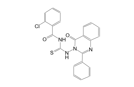 N-(2-chlorobenzoyl)-N'-(4-oxo-2-phenyl-3(4H)-quinazolinyl)thiourea