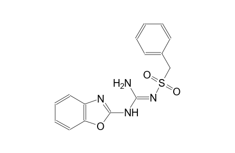 N-[(E)-amino(1,3-benzoxazol-2-ylamino)methylidene](phenyl)methanesulfonamide