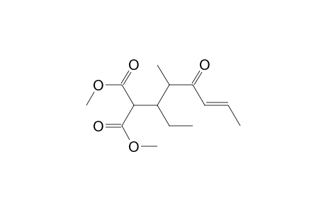 Dimethyl [(E)-1-Ethyl-2-methyl-3-oxo-4-hexenyl]malonate
