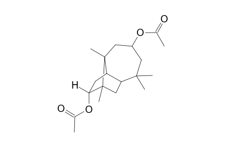 1,7,11,11-tetramethylcycloheptano[a,g]bicyclo[2.2.1]heptane-2,9-diol diacetate (Diol I diacetate)