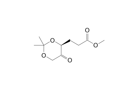 Methyl (3S/R,4S)-3-(2,2-Dimethyl-5-oxo-1,3-dioxane-4-yl)propanoate