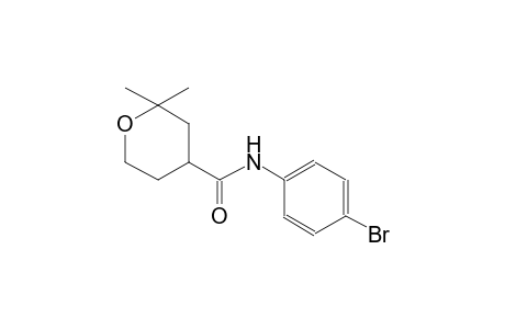 N-(4-bromophenyl)-2,2-dimethyltetrahydro-2H-pyran-4-carboxamide