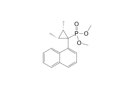 anti-.alpha.-1-[2,3-Dimethylcyclopropyl(dimethoxyphosphonyl)]naphthalene