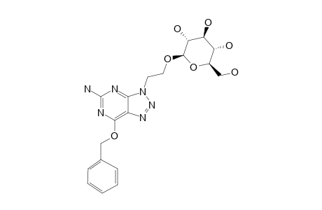 2-[8-AZA-O(6)-BENZYL-GUAN-9-YL]-ETHYL-BETA-D-GLUCOPYRANOSIDE