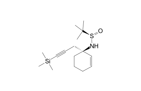 (1S,RS)-N-(tert-Butylsulfinyl)-1-[3-(trimethylsilyl)prop-2-yn-1-yl]-cyclohex-2-en-1-amine