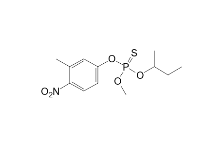 phosphorothioic acid, O-sec-butyl O-methyl O-4-nitro-m-tolyl ester