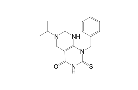 Pyrimido[4,5-d]pyrimidin-4(1H)-one, 2,3,5,6,7,8-hexahydro-6-(1-methylpropyl)-1-(phenylmethyl)-2-thioxo-