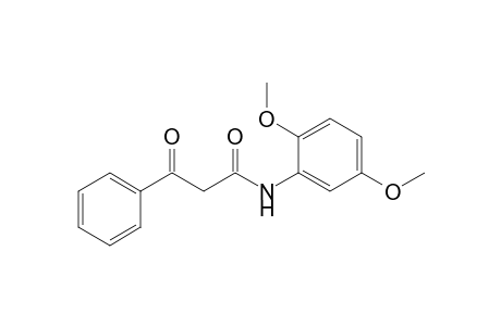 N-(2,5-Dimethoxy-phenyl)-3-oxo-3-phenyl-propionamide