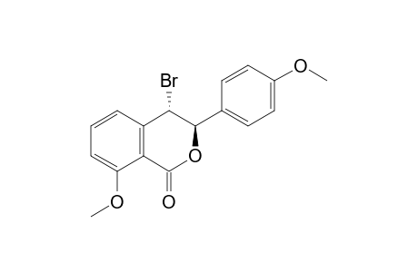 4-Bromo-8-methoxy-3-(4'-methoxyphenyl)-3,4-dihydro1-H-isochromen-1-one