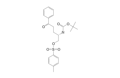 TERT.-BUTYL-N-[(1R)-1-([4-METHYLPHENYL)-SULFONYLOXY]-METHYL)-4-OXO-4-PHENYLBUTYL]-CARBAMATE