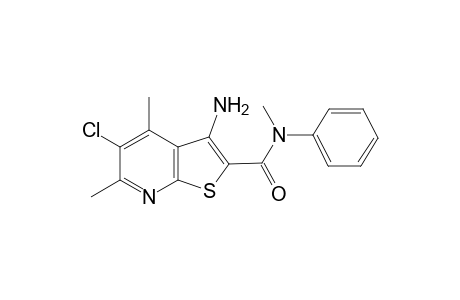 3-Amino-5-chloro-n,4,6-trimethyl-N-phenylthieno[2,3-b]pyridine-2-carboxamide