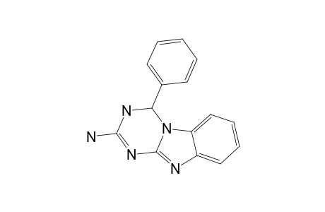 2-AMINO-4-PHENYL-3,4-DIHYDRO-S-TRIAZINO-[1,2-A]-BENZIMIDAZOLE