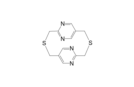 Pseudo-para 2,11-Dithia[3,3](2,5)pyrimidinophanes