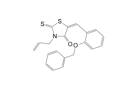4-thiazolidinone, 5-[[2-(phenylmethoxy)phenyl]methylene]-3-(2-propenyl)-2-thioxo-, (5E)-