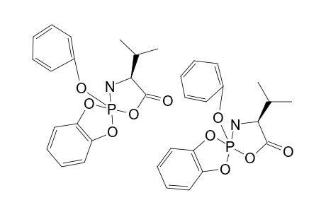 2-PHENOXY-1,3-PHENYLENEDIOXO-1,3,2-IMINO-(ISOPROPYL)-ACETOXYPHOSPHORANE;2-PHENOXY-2,7(5)-SPIRO-[1,3,2-BENZODIOXAPHOSPHOLE-2,2'-1,3,2-OXAZAPHOSPHOL