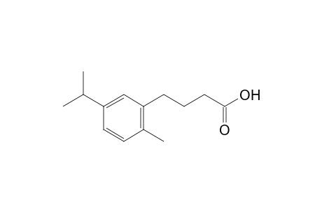 4-(5-isopropyl-o-tolyl)butyric acid
