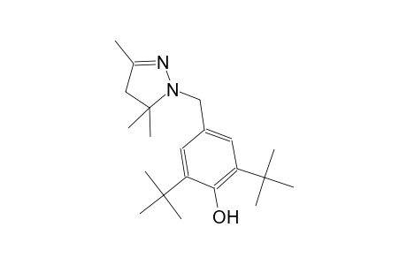 phenol, 4-[(4,5-dihydro-3,5,5-trimethyl-1H-pyrazol-1-yl)methyl]-2,6-bis(1,1-dimethylethyl)-