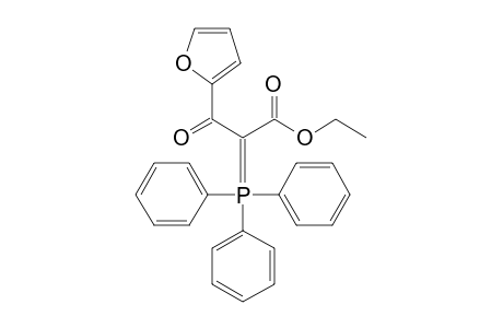 (.alpha.-Ethoxycarbonyl-.alpha.-2-furoylmethylene)triphenylphosphorane