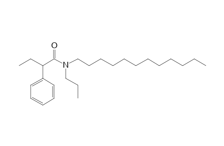 Butyramide, 2-phenyl-N-propyl-N-dodecyl-