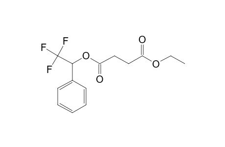 Succinic acid, ethyl 1-phenyl-2,2,2-trifluoroethyl ester