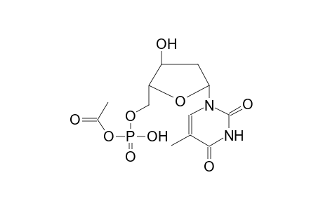 DEOXYTHYMIDINE-5'-O-ACETYLPHOSPHATE